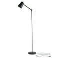 Mainstays 64 inch Black Architect Floor Lamp, Matte Metal Finish