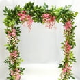 thumbnail image 1 of Fankiway 4Pc Simulation Wisteria Flower Home Decoration Plant Decoration, 1 of 1