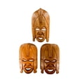 thumbnail image 1 of Three Kissing Masks 9 inches, 1 of 1
