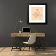 thumbnail image 4 of Wilhelm Marstrand 20x22 Black Modern Framed Museum Art Print Titled - Seated Swedish Mander (1851), 4 of 5