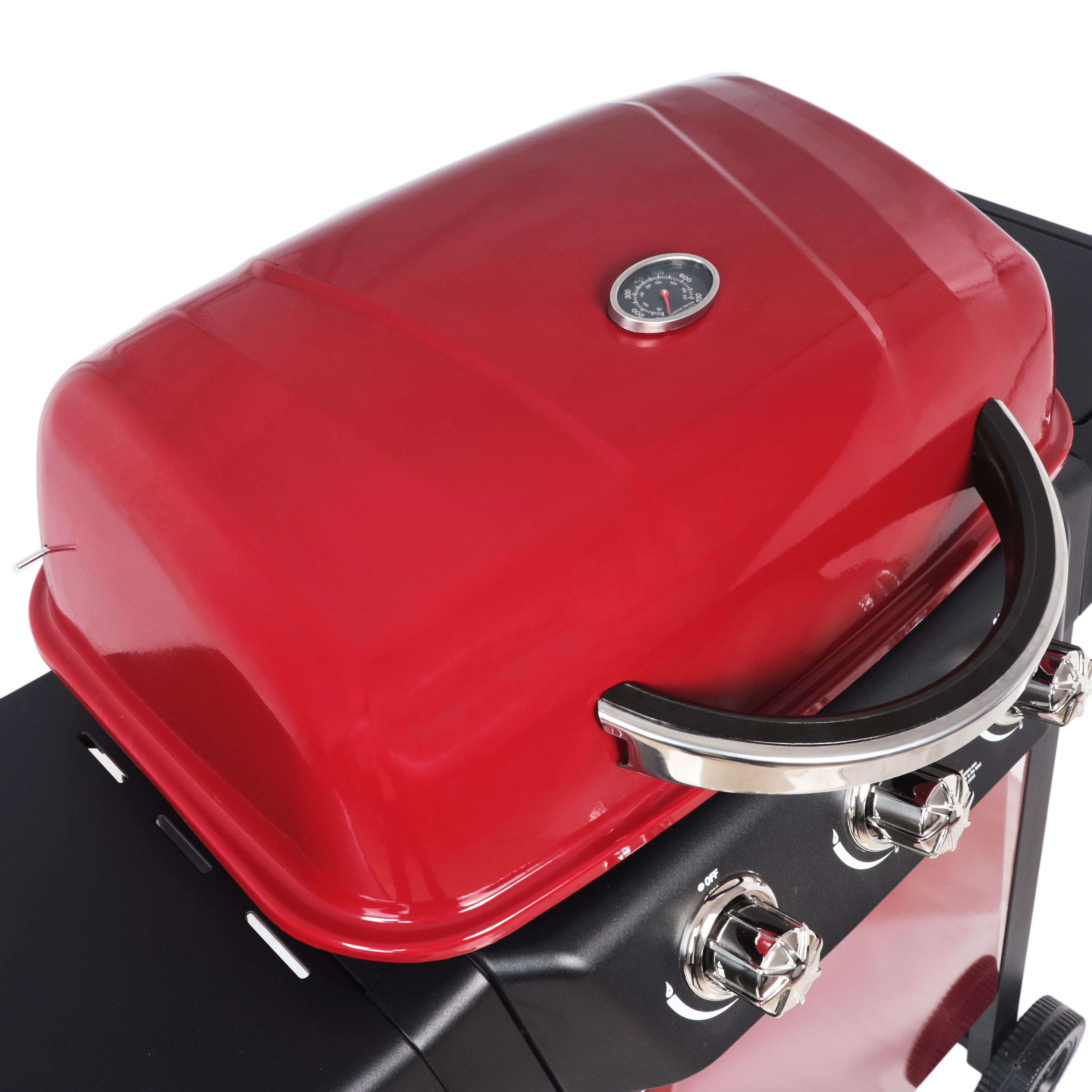 RevoAce 4 Burner Propane Gas Grill Including a Side Burner, Red Sedona, GBC1729WRS - image 3 of 18