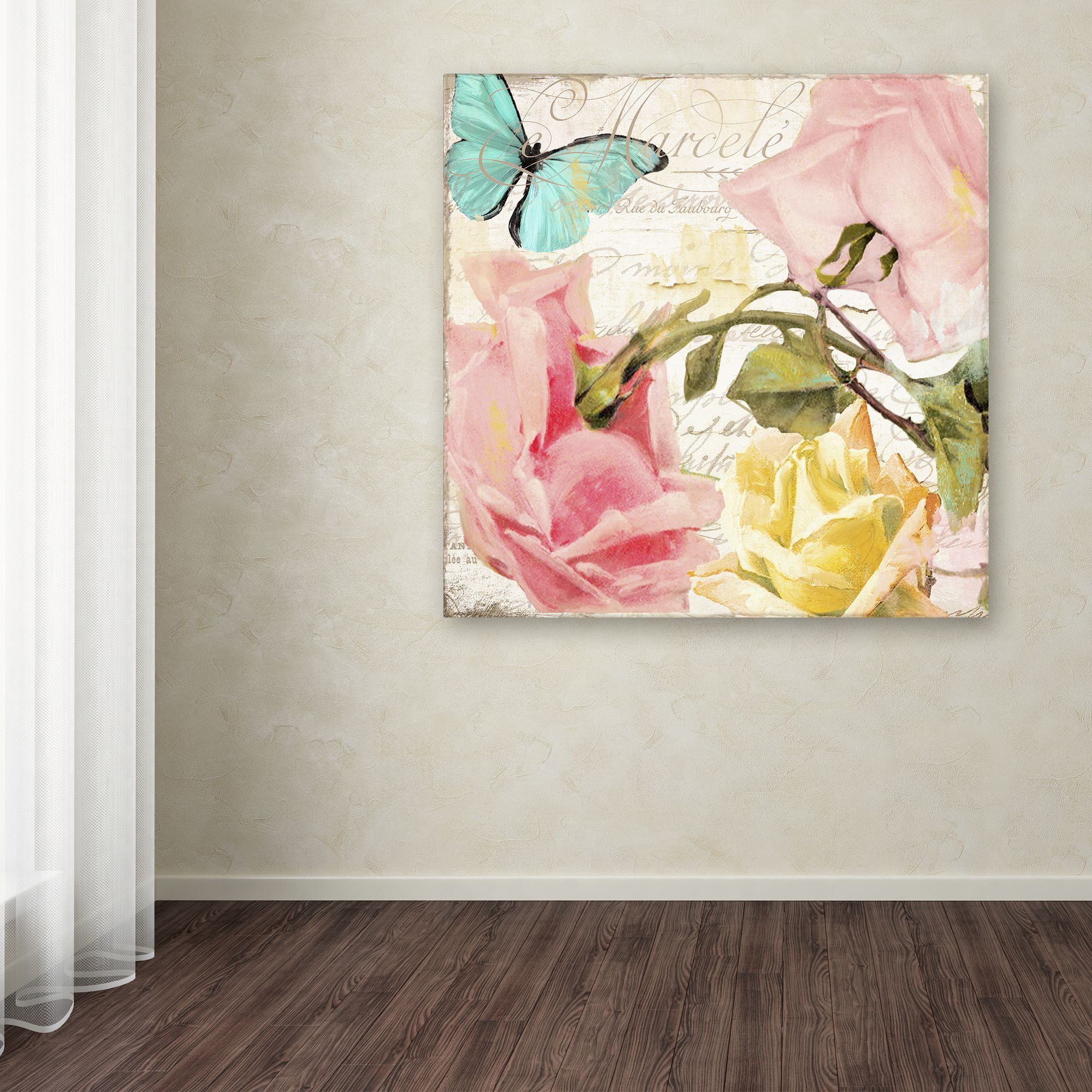 Trademark Fine Art "Florabella I" Canvas Art by Color Bakery