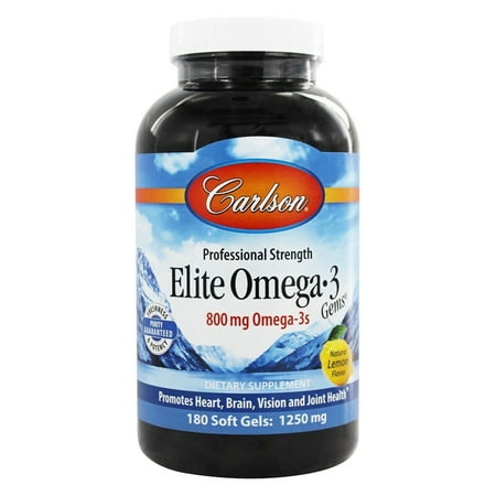 Carlson Labs - Norwegian Elite Omega-3 Gems Fish Oil Professional
