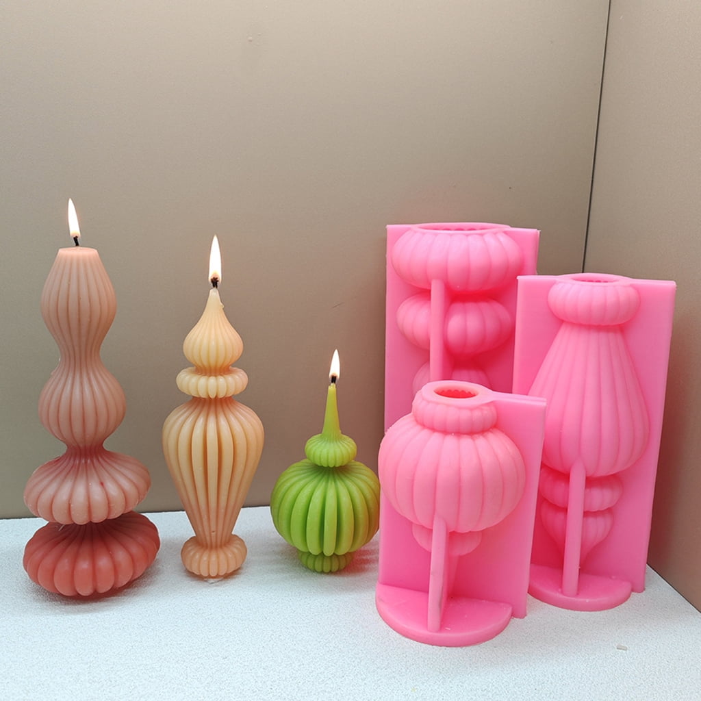 Silicone Mould Line Balled Candle Molds Ornament Plaster Molds Craft Supplies