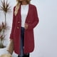 thumbnail image 5 of Chaqueta y abrigo informal de manga larga con capucha para mujer, color liso, manga larga, con cremallera, bolsillo, sudadera, chaqueta, abrigo para mujer, 5 of 6