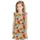 thumbnail image 1 of Balery Fall Maple Leaves Camisón de princesa para niñas, pijama de algodón con mangas abullonadas, suave y bonito.-X-Large, 1 of 6