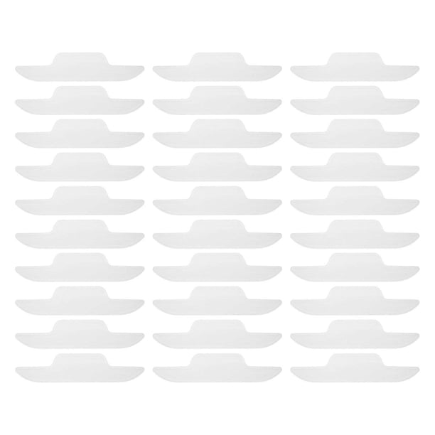 30pcs Disposable Shirt Collar Absorbent Pads Hat Sweat Absorption Cushions