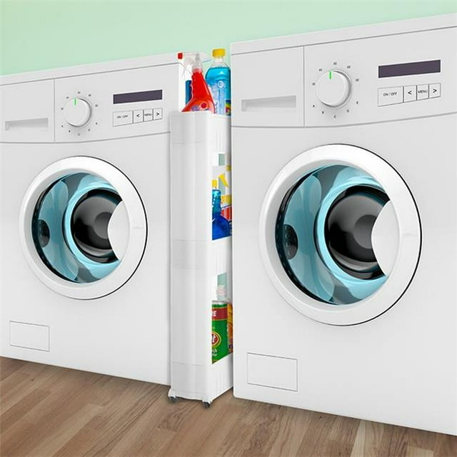 Everyday Home M050011 5 Po. 3 Niveaux Glisser Chariot à Linge sur Rouleaux