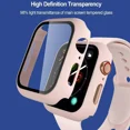 thumbnail image 4 of Glass+Case+Strap For Apple Watch 10 42mm 46mm Matte Hard PC bumper Screen Protector Case iWatch series 10 42/46 mm Accessories, 4 of 5