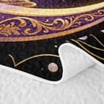 thumbnail image 5 of Homewish Happy Halloween Twin Quilt Set for Kids, Witch Divination Twin Coverlet Set, 2 Pieces 1 Bedspread and 1 Pillowcase, 5 of 7