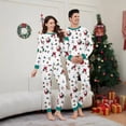thumbnail image 4 of Ropa navideña para padres e hijos Estados Unidos transfronterizo nuevo muñeco de nieve de Papá Noel estampado con flores ropa para el hogar, 4 of 4