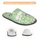 thumbnail image 3 of Fotbe Spring Gnomes Pantuflas Peludas para Mujer con Estampado, Zapatillas de Peluche, Zapatos de Invierno para Casa, Uso Interior y Exterior-Large, 3 of 8