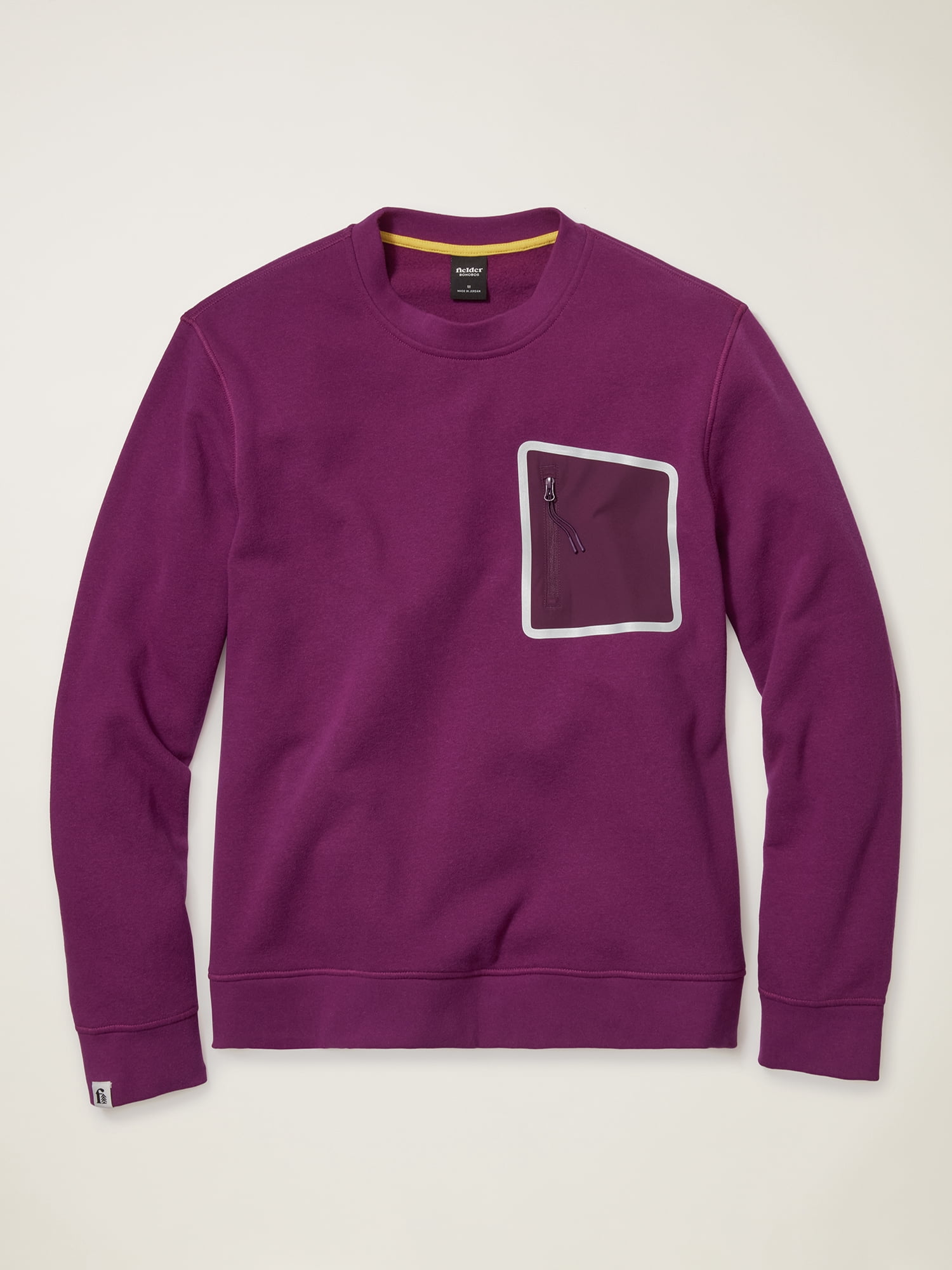 Bonobos Fielder Men's and Big Men's Fleece Crewneck Sweatshirt, Up to Size 3XL