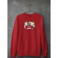 thumbnail image 3 of Santa's Foodtruck Collection A. Sweatshirt Women -Victoria Borges Designs, Female x-Large, 3 of 4