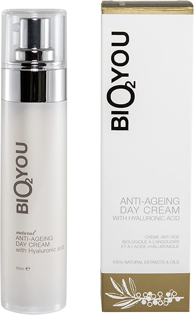 Bio2You, Natural AntiAgeing Day Cream, Increases Skin Elasticity and
