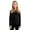 Black, variant on Merino.tech Kids Long Sleeve Top - 𝗦𝗼𝗳𝘁 𝗪𝗮𝗿𝗺𝘁𝗵 Merino Wool Layer, XL - Natural Merinos