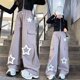 thumbnail image 2 of Niñas Pantalones Cortos con Bolsillos Estampado Estrella Cintura Ajustable con Pliegues Pantalones Cortos Deportivos Casuales para Niños Vestido de Niñas con Pantalones Cortos, 2 of 9