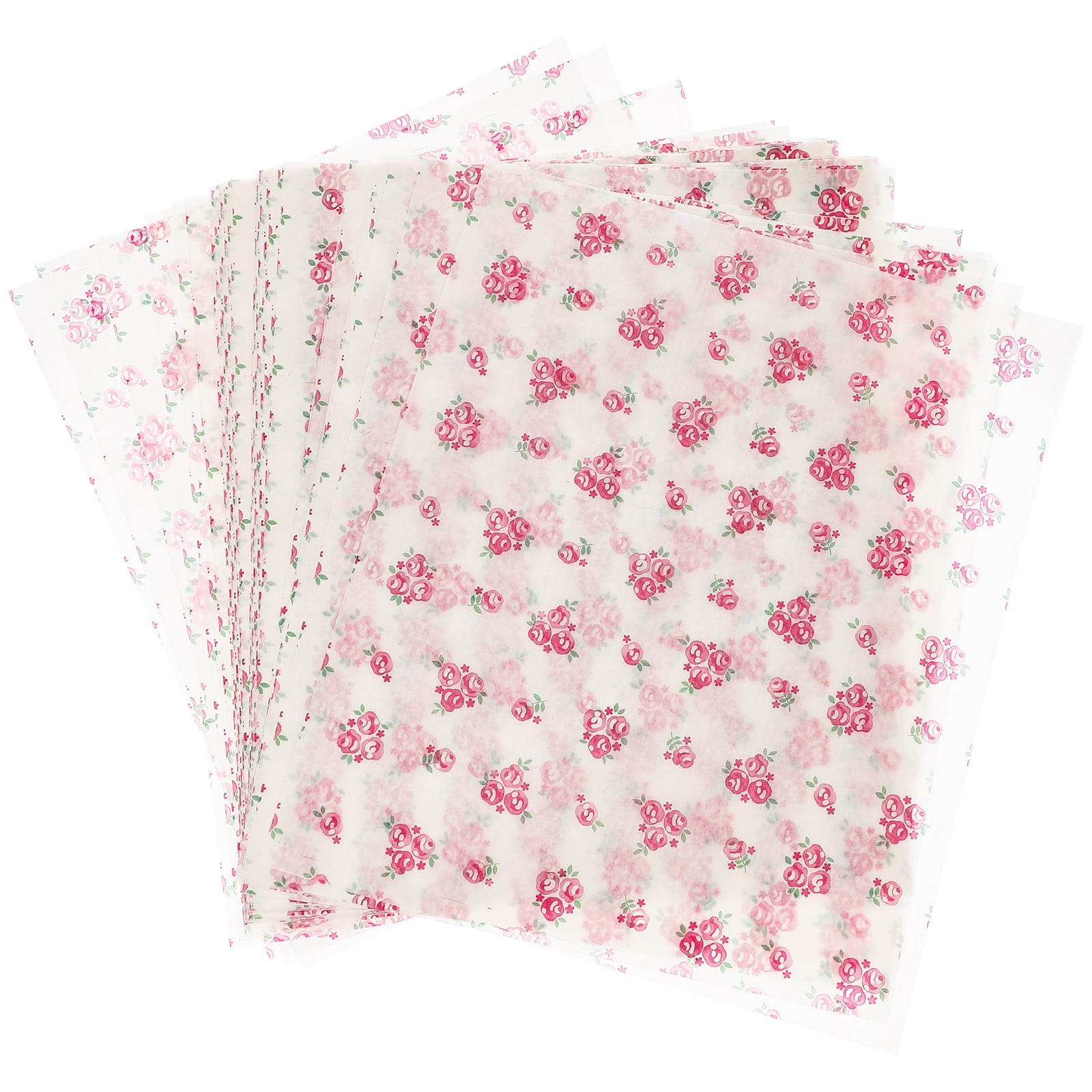 Cute Print Wax Paper Sandwich Wrapping Sheets 32 pcs for Bento She