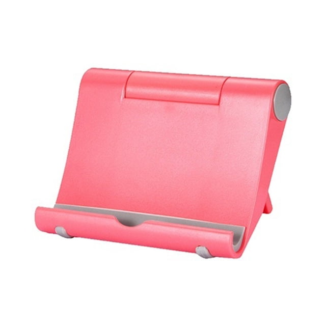 tredstone Desktop Phone Holder Foldable Anti Slip Mobile Phone Table Stand Cellphone Folding Bracket, Red