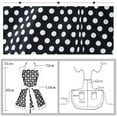 thumbnail image 6 of Rzvnmko Cute Apron Polka Dot Aprons Ruffle Side Vintage Cooking Aprons with Pockets Adjustable Kitchen Aprons for Women Girls Waitress Chef Mother's Day Gift, 6 of 10