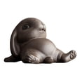 thumbnail image 3 of Figura de conejo, estatua de conejo, escultura de animal, objetos de colección, arte, obra de arte, escritorio Acuéstese7cmx5cmx10cm, 3 of 9