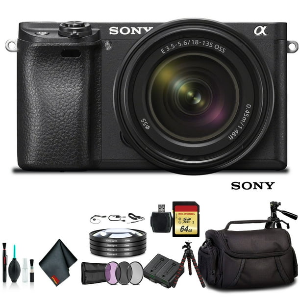 Sony Alpha a6500 Mirrorless Camera with 18135mm Lens ILCE6500M/B With