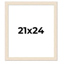 21x24 Frame White Real Wood Picture Frame Width 1.5 inches | Interior Frame Depth 0.5 inches | Barn