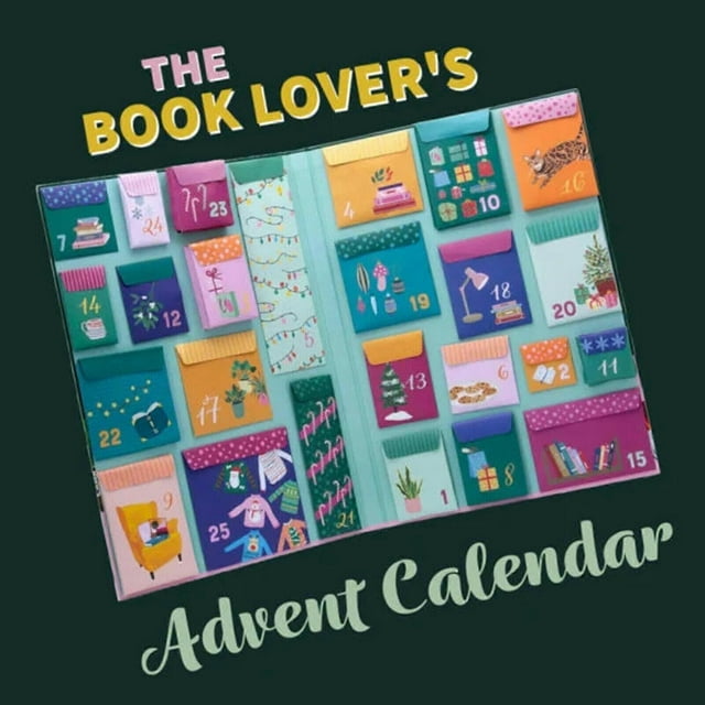 Calendrier de l'Avent des Amateurs de Livres, 25 Cadeaux pour Lecteurs, Calendrier Mural US_Perfect Gift