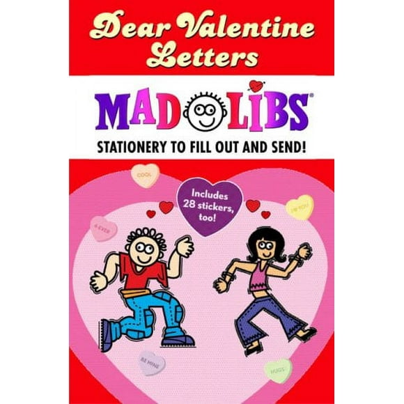 Mad Libs: Dear Valentine Letters Mad Libs : Stationery to Fill Out and Send! (Paperback)