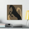 thumbnail image 3 of Race of Galloping Horses - Canvas, 3 of 10