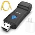 thumbnail image 1 of Ethernet to WiFi Bridge Universal Wireless Adapter for PS4, Xbox, Printer, Smart TV, Blu-Ray Player, Game Console, 2.4GHZ, 1 of 7