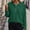 Green, variant on Free Shipping Womens Fall Hoodies Casual Long Sleeve Drawstring Button Collar Shirts Trendy Lightweight Hooded Sweatshirt