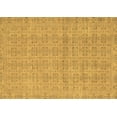 thumbnail image 1 of Ahgly Company Indoor Rectangle Abstract Brown Modern Area Rugs, 7' x 9', 1 of 4