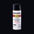 thumbnail image 3 of (2 pack) Ink Black, Rust-Oleum Stops Rust Protective Enamel Gloss Spray Paint-371670, 12 oz, 3 of 12