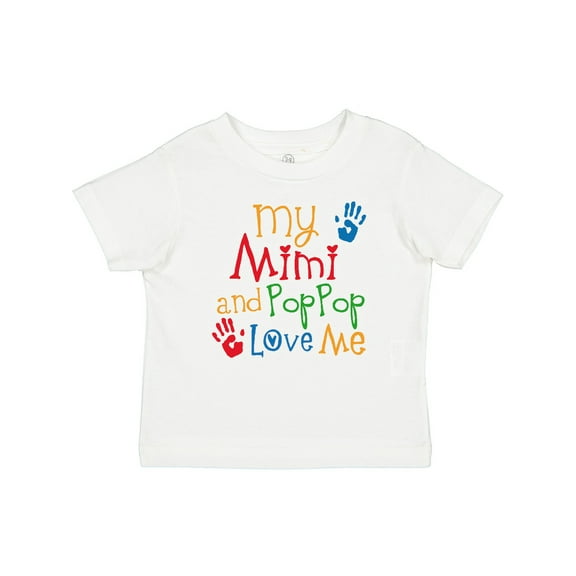 Inktastic Mimi and Poppop Love Me Boys or Girls Baby T-Shirt