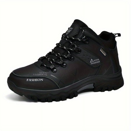 

JZLSWL Comfortable Durable and Non-Slip Mens High Top Hiking Boots - Fashionable and Rugged Outdoor Adventure Footwear with Secure Lace-Up Design - Ideal Casual Shoes for Men