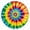Colorful Tie Dye-1, variant on Colorful Tie Dye Mandala Pattern Round Fitted Tablecloth with Elastic Edge,Dining Table Cover Waterproof,Outdoor Round Tablecloth for Camping,Dining,Indoor and Outdoor