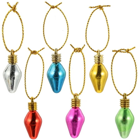 

Frcolor Bulb Bead Light Pendant Lamp Diy Tree Hanging Christmas Beads Garland Rope Decoration Plastic