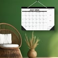 SLYNSHome Clearance 2025 Calendar 18 Month Wall Hanging Calendar July