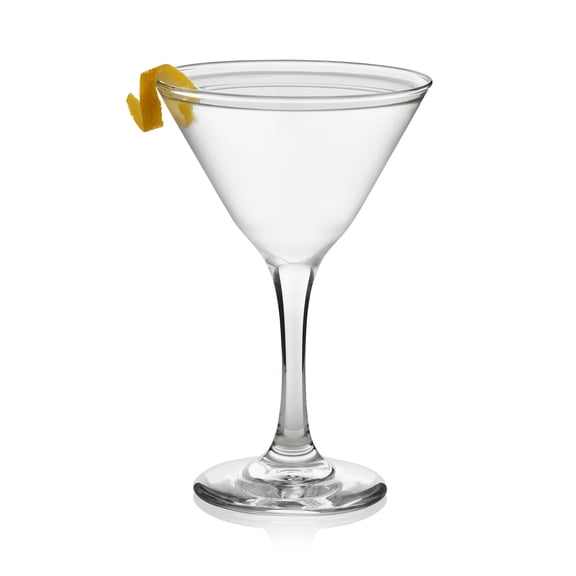 Libbey Martini Party Glasses, 7.5 ounce, Set of 12
