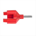 thumbnail image 3 of Aislante de Cerca Eléctrica Aislador Atornillado Poste de Anillo de Cerca Aislador de Poste de Madera con Herramienta de Enchufe Aislante, 50 Piezas, A, 3 of 6