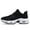 black, variant on B BESUNEW Women Athletic Tennis Running Sneakers Lightweight Sport Gym Jogging Breathable Fashion Walking Shoes US 5.5-11