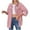 Pink, variant on Corduroy Shacket Button Up Shirt Jackets Womens Casual Long Sleeve Collared Outwear Coat with Chest Pocket (2XL, Coffee)