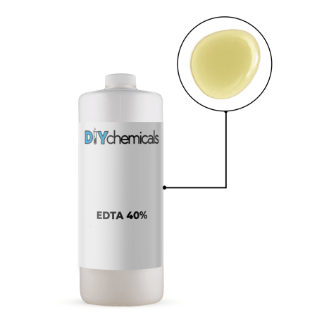 DiyChemicals Ethylenediamine Tetraacetic Acid EDTA 40% - Made in USA (1 Quart)