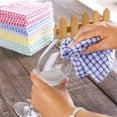 thumbnail image 2 of Egles Kitchen Dishcloth Set, 12"x12" 12-Pack, Pure Cotton Cleaning Dish Towel, Highly Absorbent (Mix Color), 2 of 11