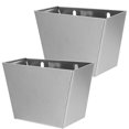 thumbnail image 1 of Moluckfu 2Ud Cubo Recogedor De Tapones Con Para En Acero Inoxidable Ideal Para Hogar Plata, 1 of 6