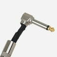 thumbnail image 4 of Black Metal Head Guitar Effects Cable for Musicians Durable PVC Material Smooth Shell Design 6.5ft, 4 of 9
