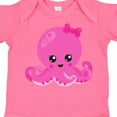 thumbnail image 4 of Inktastic Cute Octopus, Little Octopus, Baby Octopus, Hearts Girls Baby Bodysuit, 4 of 5