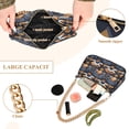 thumbnail image 2 of FORMRS Womens Shoulder Bag with Chain Strap Clutch Purse Cute Tote Handbag, Art Geometric Pattern, 2 of 7