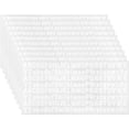 thumbnail image 1 of LAICAIW 2080pcs Letters Stickers, 10 Sheets Vinyl Alphabet Stickers 1/2 Inch Uppercase & Lowercase Stick Board Small Decals Scrapbook Classroom (White), 1 of 6